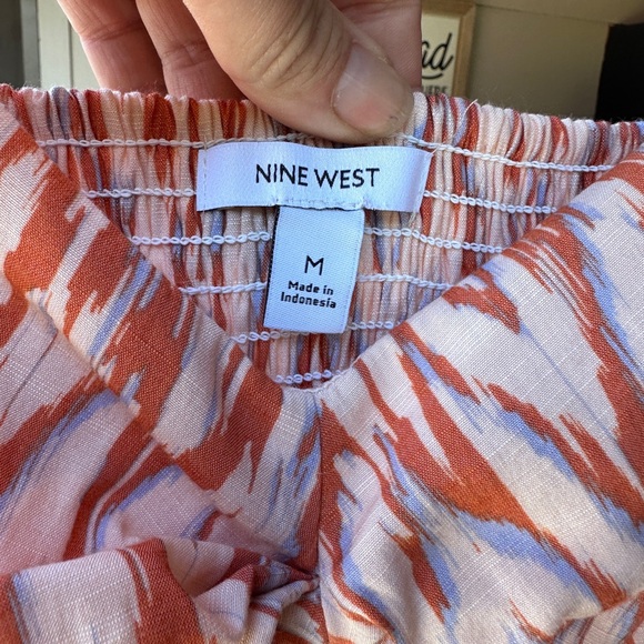 Nine West adorable sun dress with cut out detail woman’s size medium - Picture 3 of 6